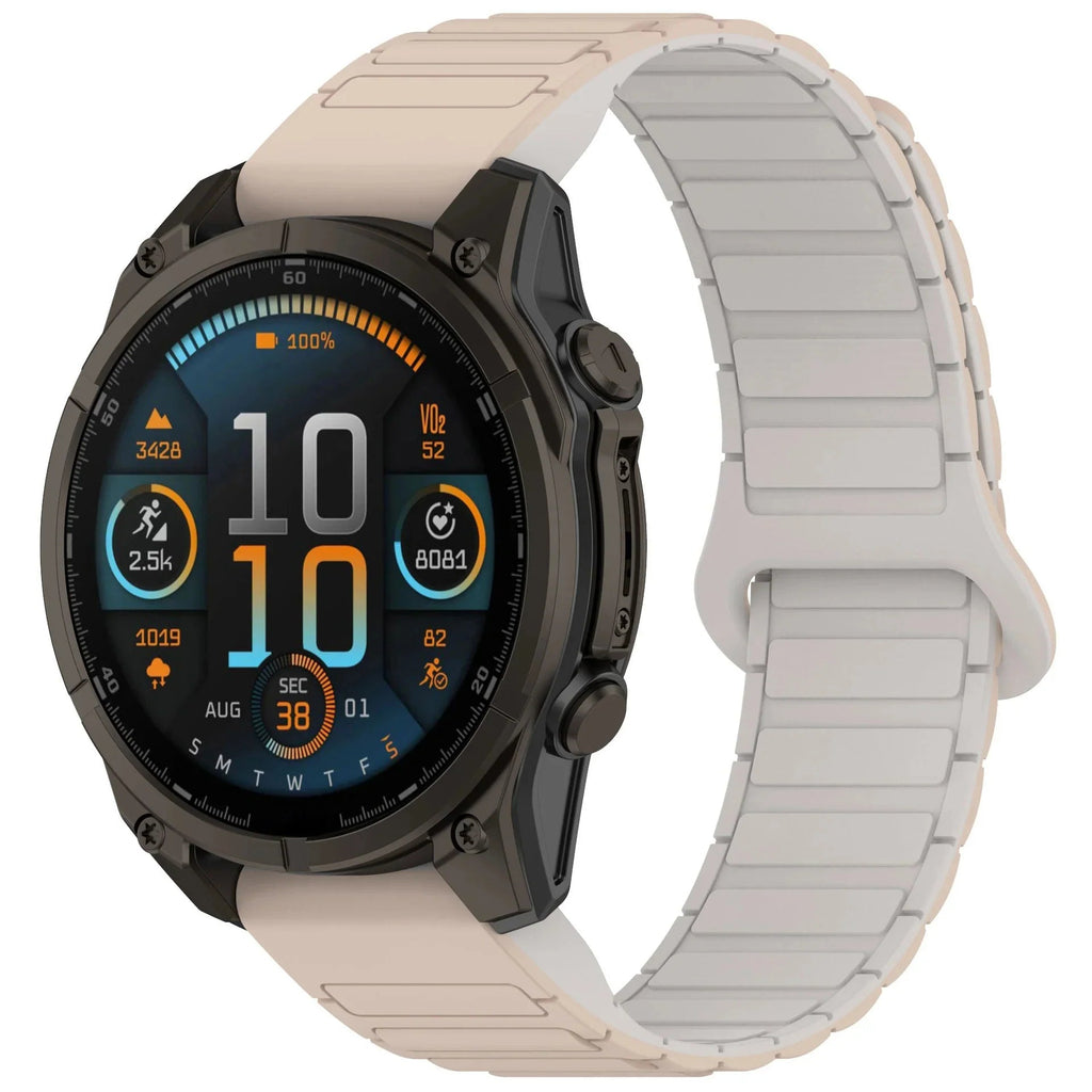 Garmin QuickFit Magnetic Loop Strap Waterproof Silicone Watch Band