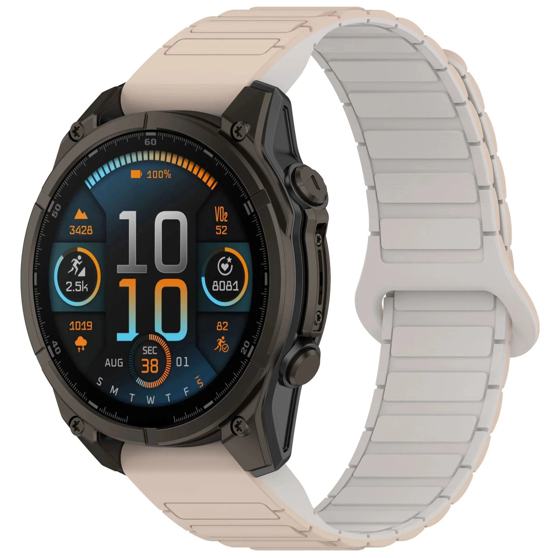 Garmin QuickFit Magnetic Loop Strap Waterproof Silicone Watch Band