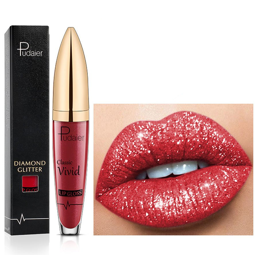 18 Colors Diamond Glitter Lip Gloss