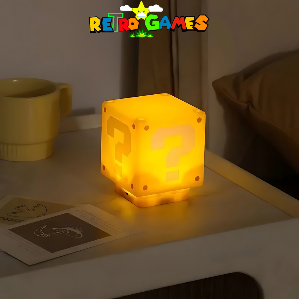 Illuminatore Blocco Domanda di Super Mario
