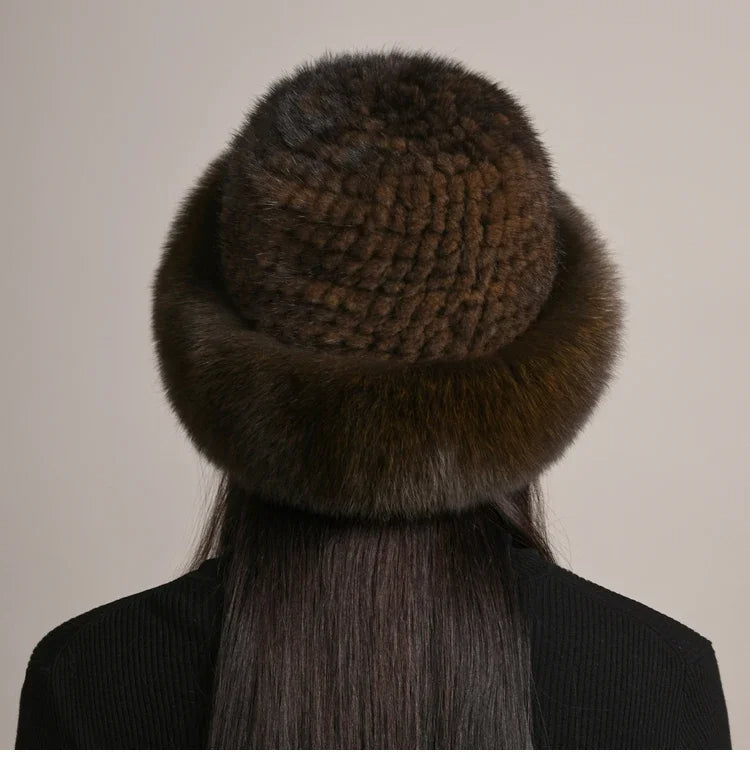 Valentina minkpels hat