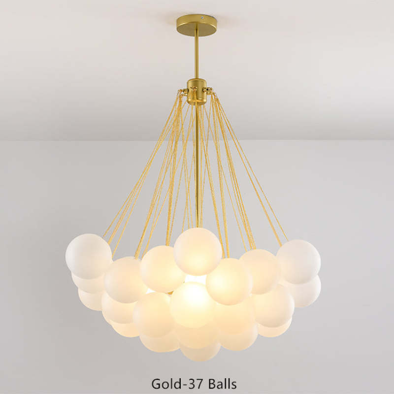 Aurea Designer Pendant Lamp in Metal and Glass for Modern Rooms