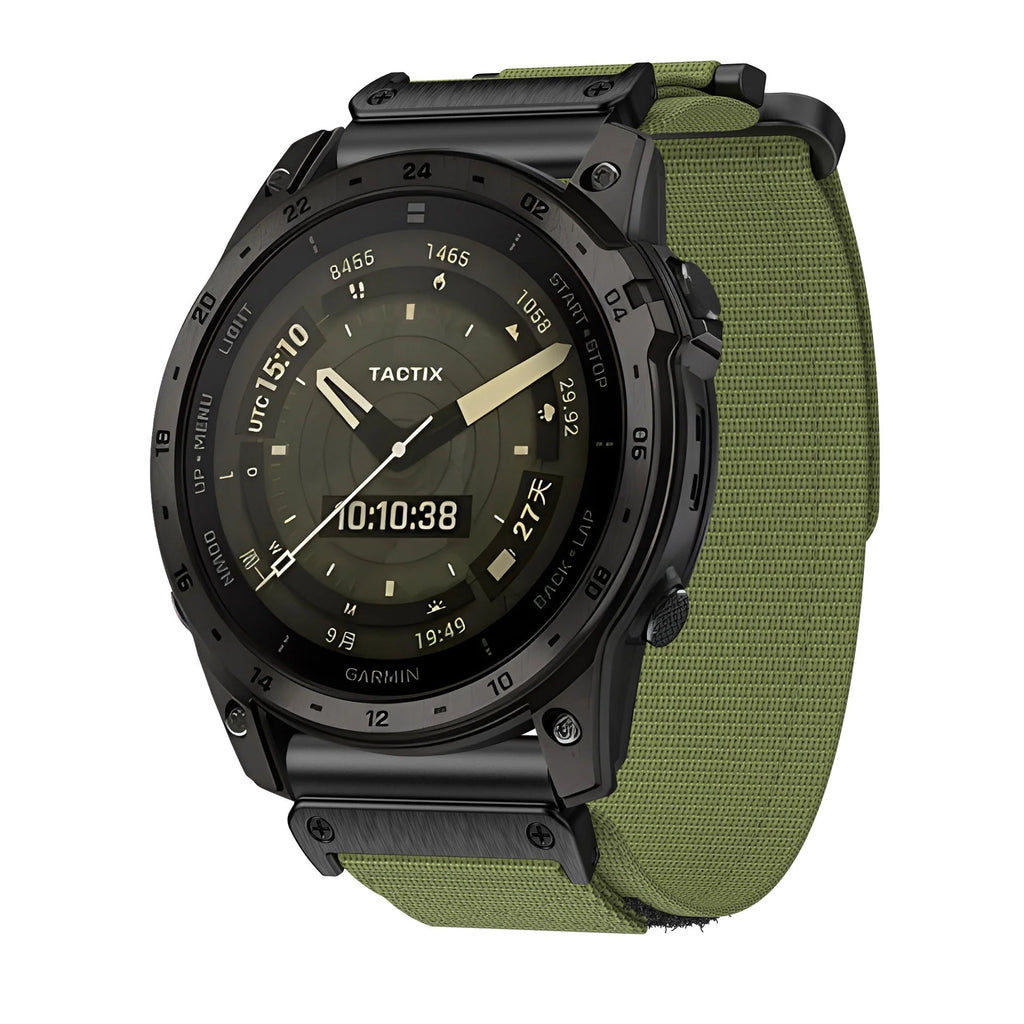 Garmin QuickFit Nylon Canvas Velcro Wristband For Watches