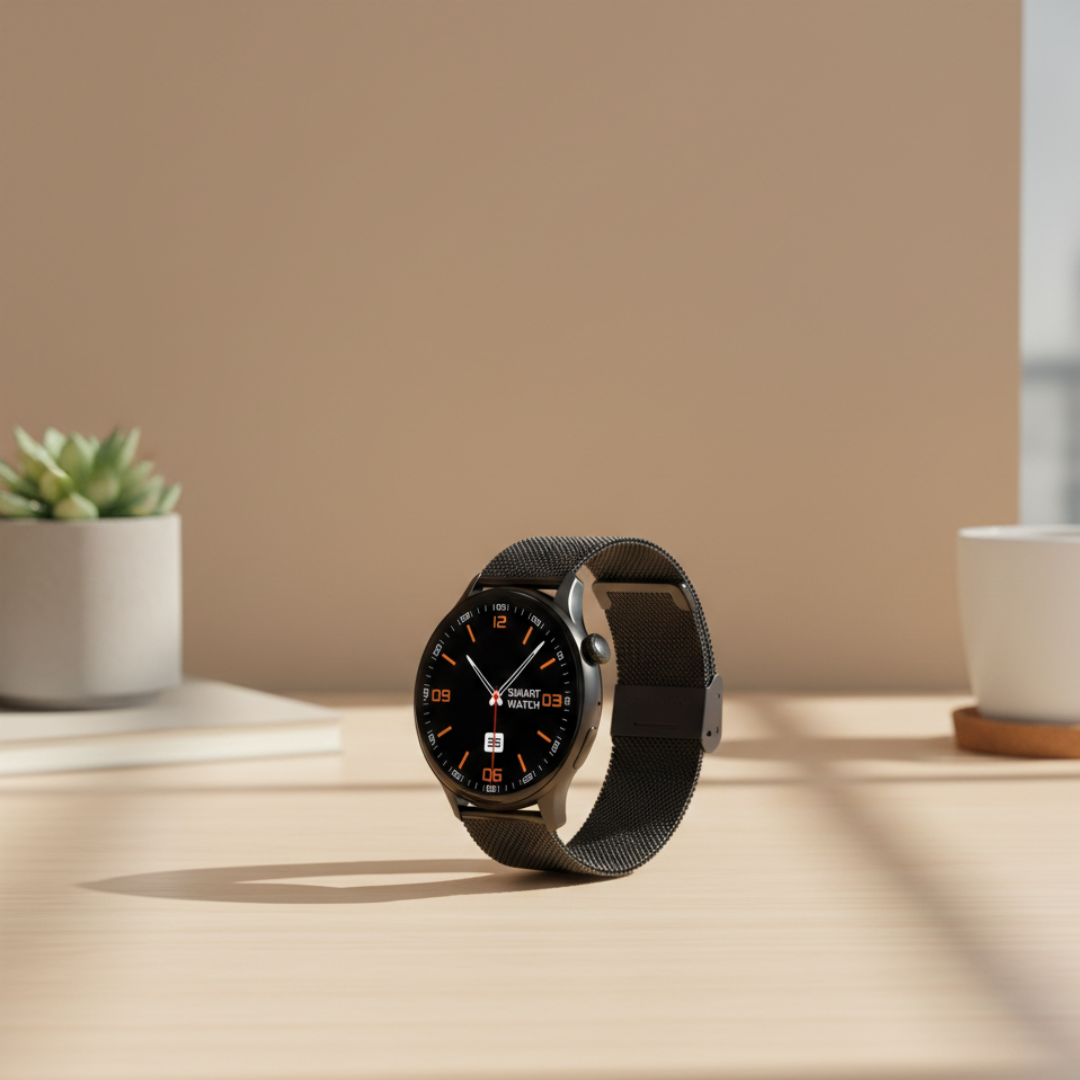 AMOLED Smartwatch For Women With Waterproof Build And Bluetooth Calling