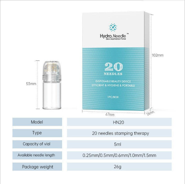 NovaPulse Microneedling Derma Stamp til hjemmehudpleje