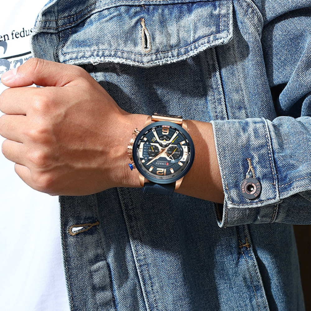 Aurelian Allure Men’s Watch Timeless Casual Style Edition