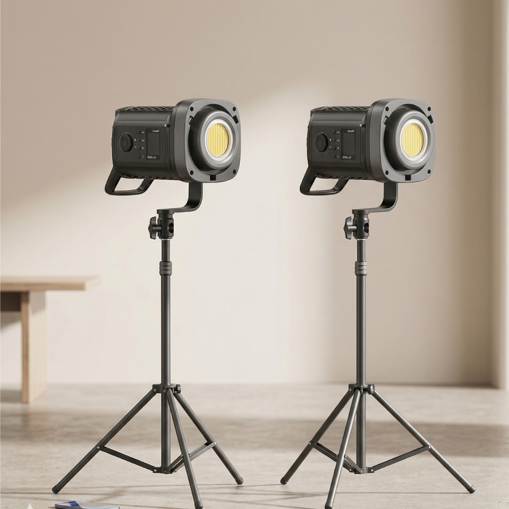 Ulanzi VL-200Bi 200W V-Mount Video-Beleuchtung für professionelles Livestreaming