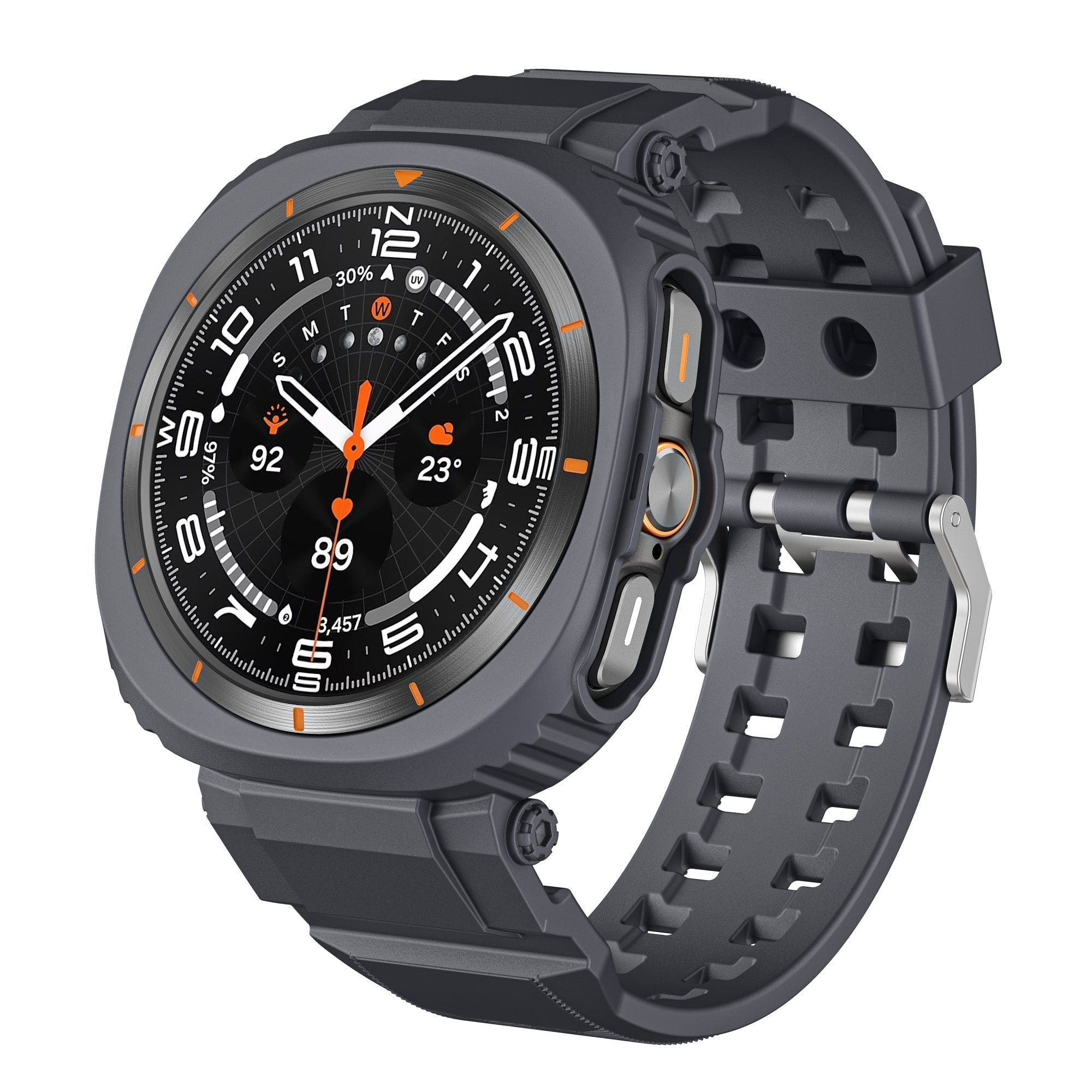 Sportovní TPU řemínek + pouzdro pro Samsung Galaxy Watch Ultra 47mm