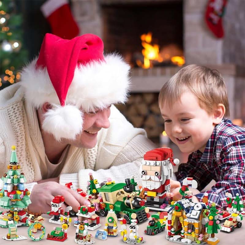 BrightBlocks adventi naptár gyerekeknek: 12 blokk egy ünnepi karácsonyfa díszítéséhez