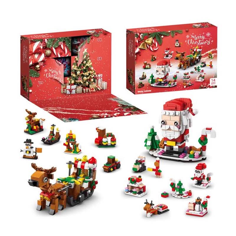 BrightCraft Adventní kalendář: Kreativní stavebnice na Vánoce pro děti od 6 let a výše