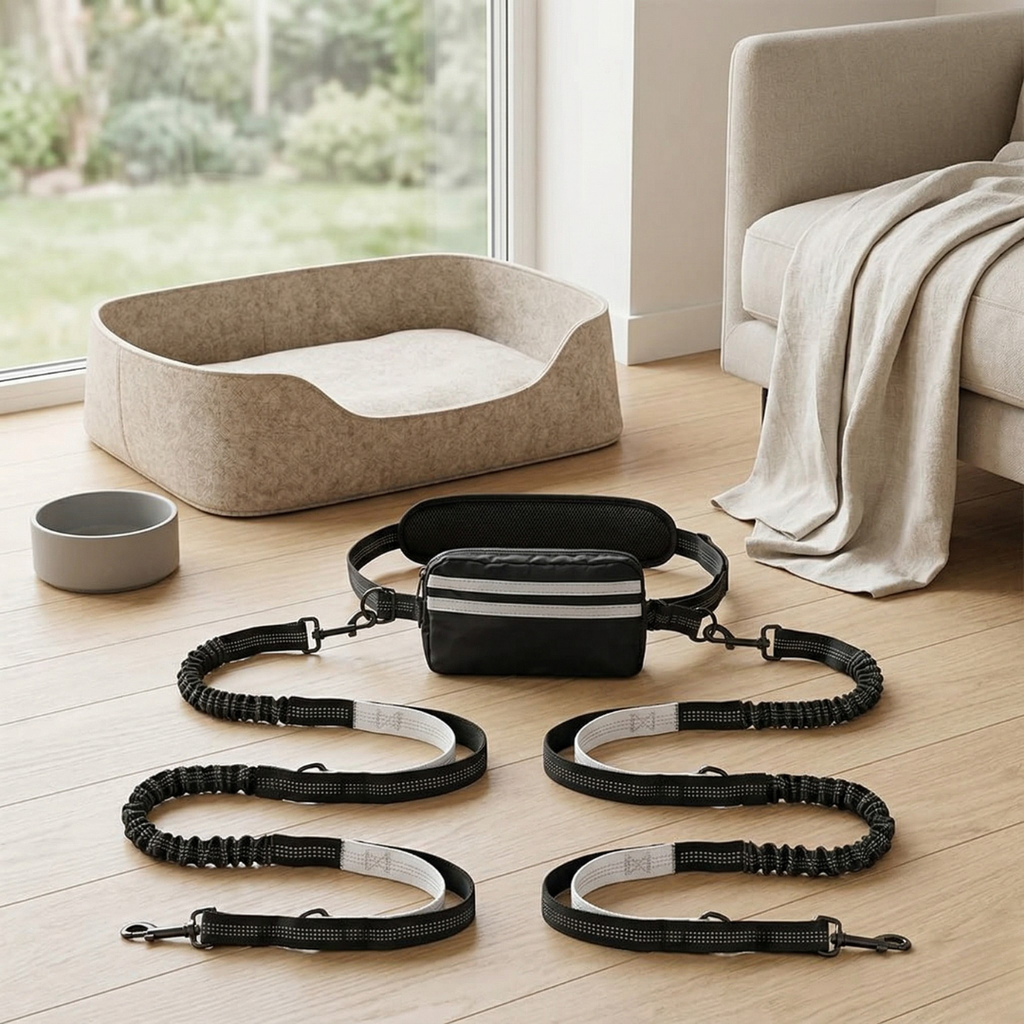 Crossbody hundesnorepose til mellemstore og store hunde