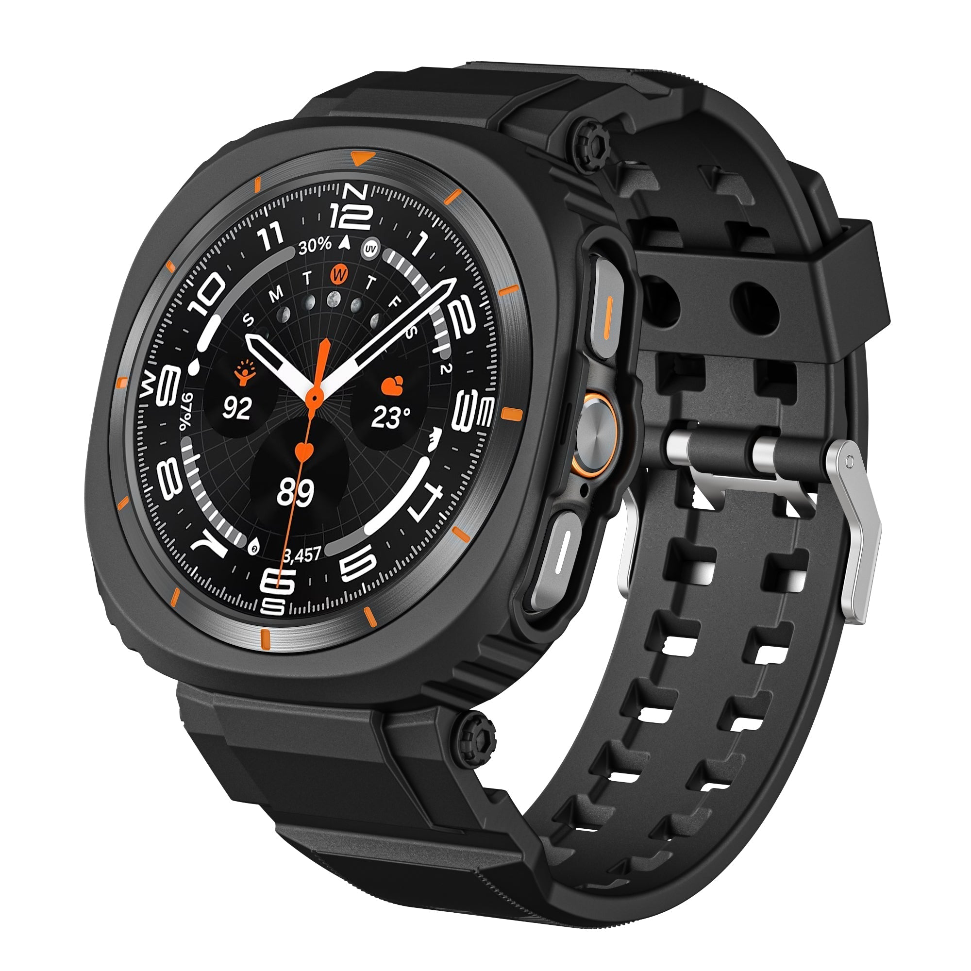 Sportovní TPU řemínek + pouzdro pro Samsung Galaxy Watch Ultra 47mm