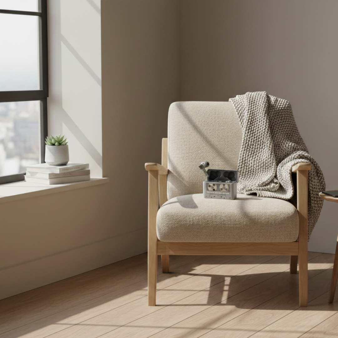 Auricolari completamente wireless dell’età dell’oro con cancellazione attiva del rumore | compagnien