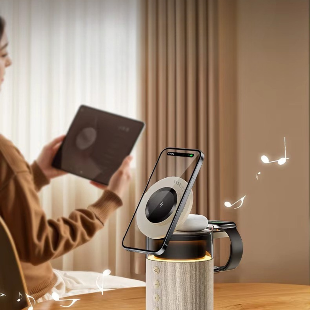 Five In One Magnetic Charging Hub For iPhone iWatch AirPods