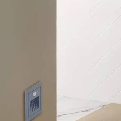 LumiStep | Applique murale LED encastrée pour couloirs et escaliers