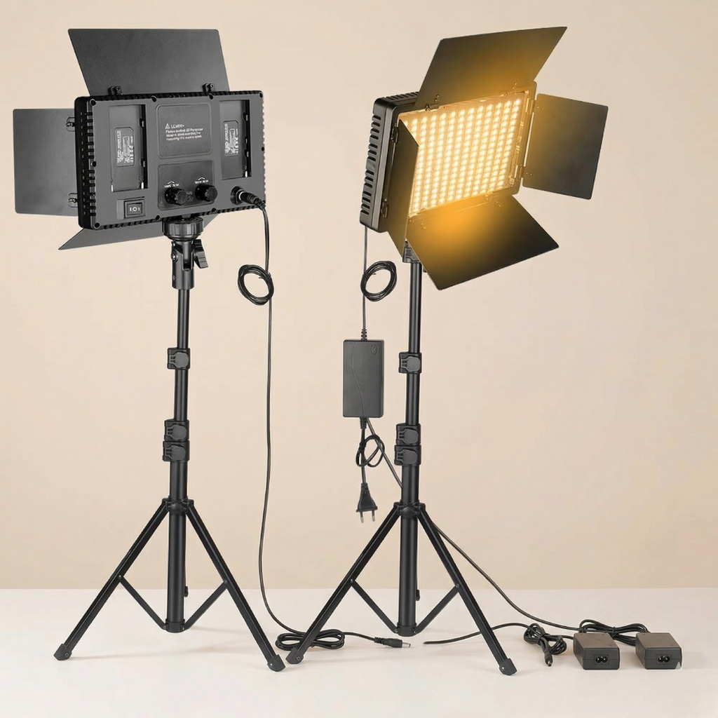 U800 LED-Fotostudioleuchte für Videoaufnahmen und Streaming