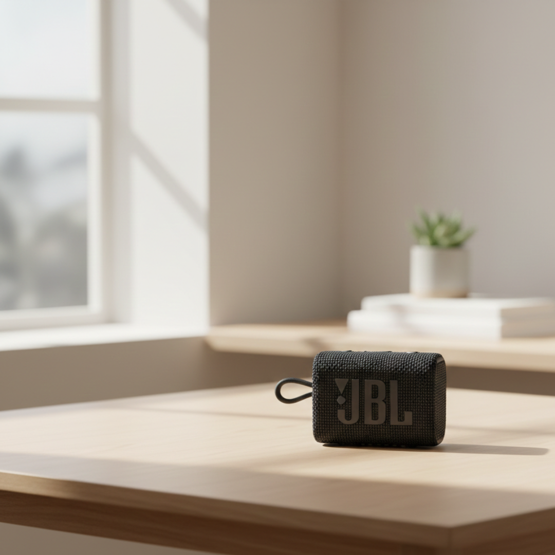 JBL GO 3 Portable Speaker With Waterproof Bluetooth