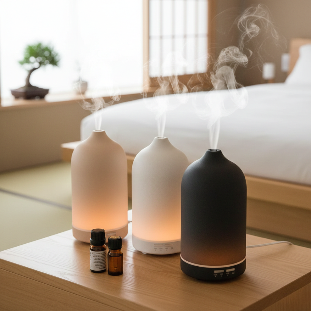 Dekorativ keramisk diffuser til aromatiske olier derhjemme