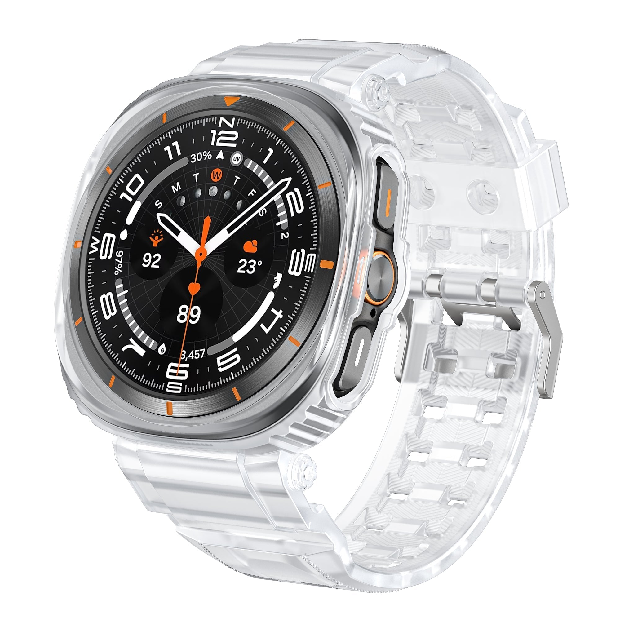 Sportovní TPU řemínek + pouzdro pro Samsung Galaxy Watch Ultra 47mm
