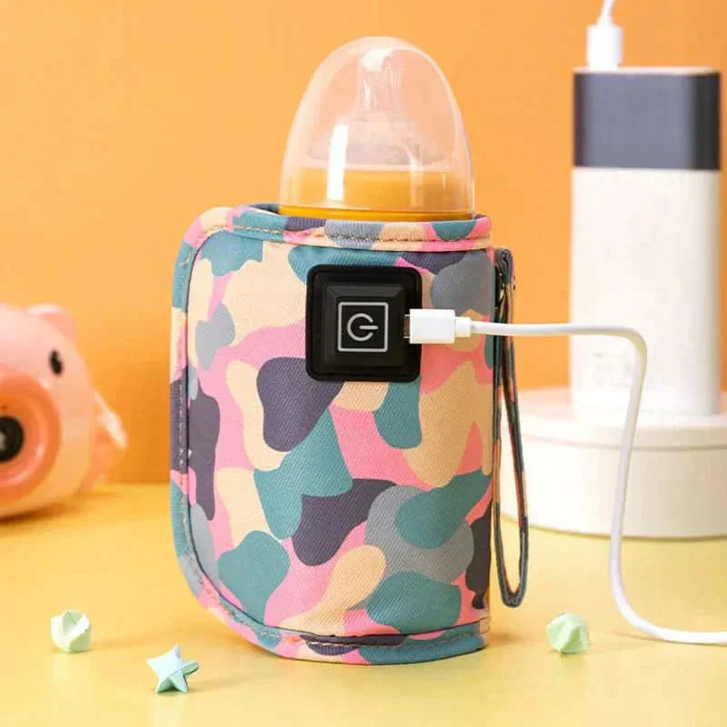 CosySip USB podgrzewacz do butelek do mleka w podróży dla zapracowanych rodziców