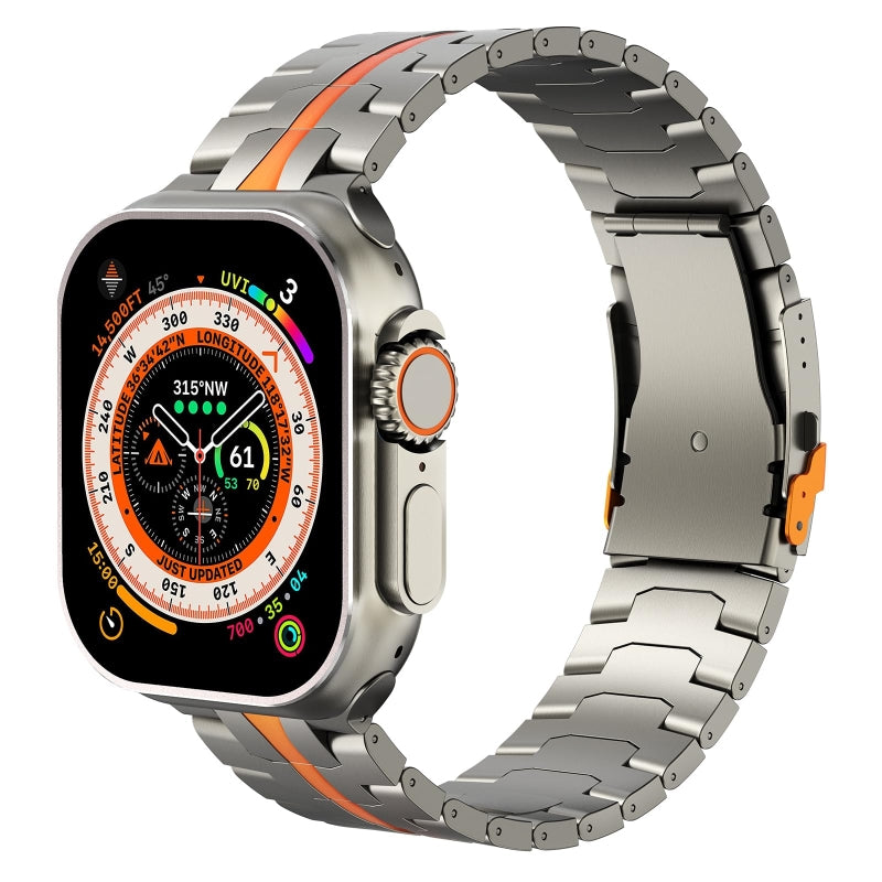 Fascia in titanio per Apple Watch