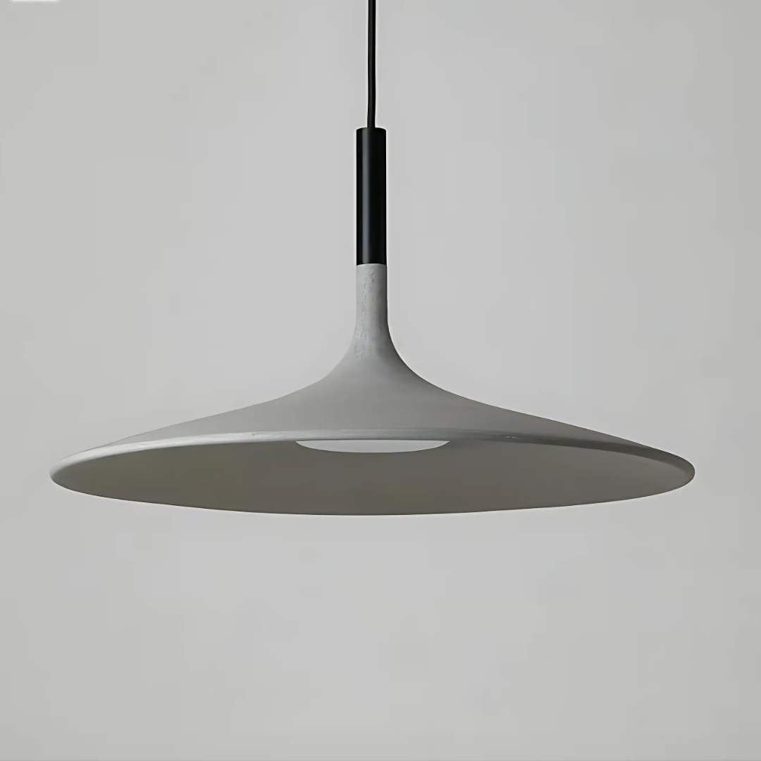 LyraStone håndstrikket pendellampe med naturlig LED-lys