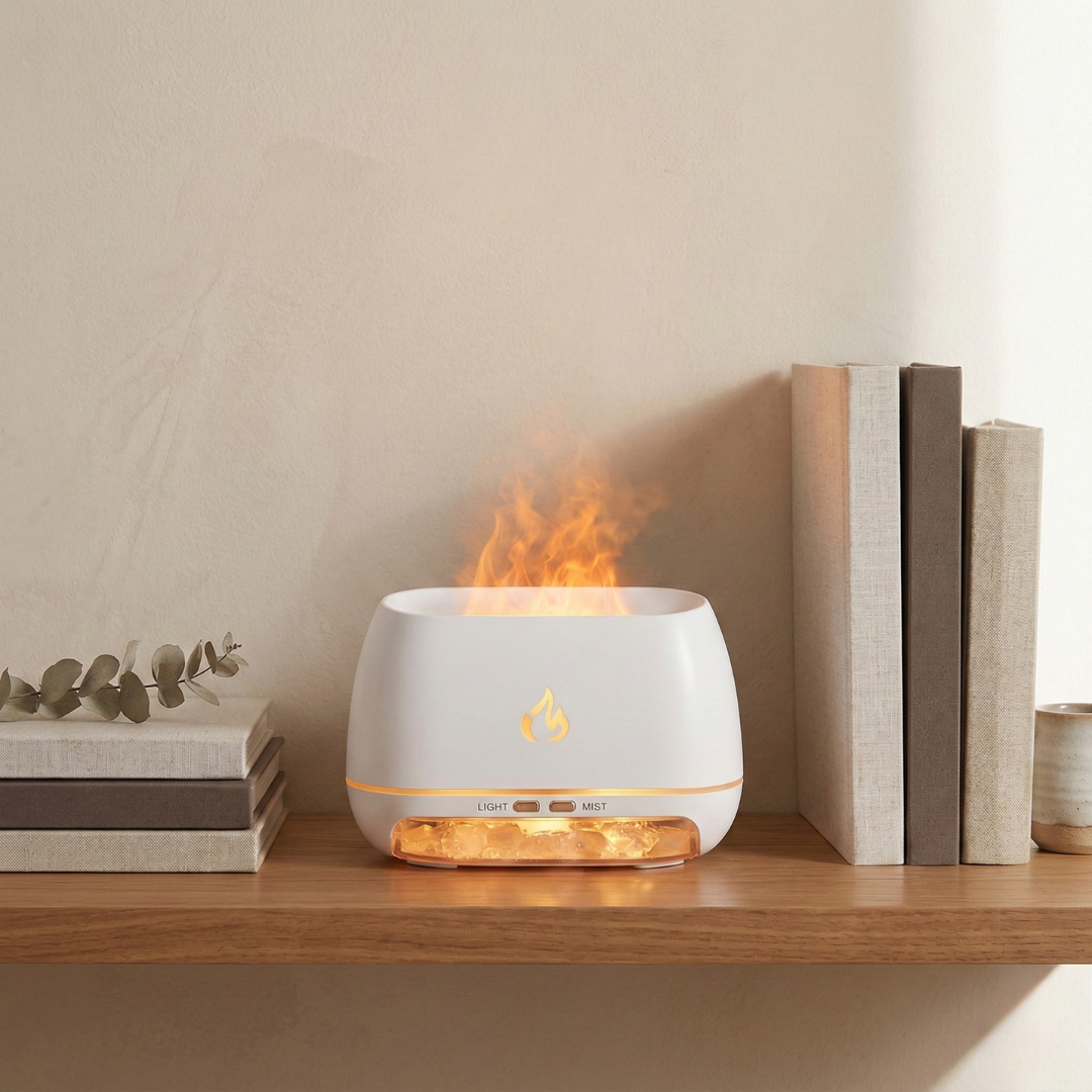 Himalaya Salt Luftfugter til Hjemmebrug og Opholdsrum