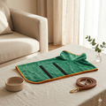 Albornoz toalla de microfibra Cozy Paws para perros de secado rápido