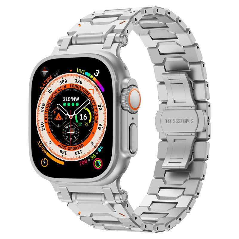 Explorer Premium Metal Bracelet For Apple Watch Ultra 49mm