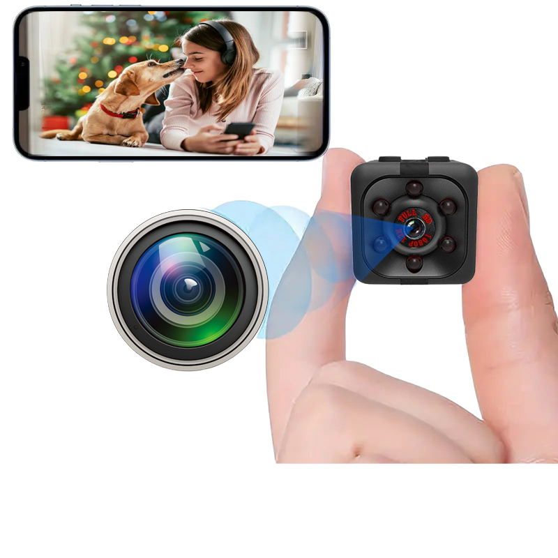 Aureli Mini 1080P Innen- und Außen-Sicherheitskamera mit Nachtsicht