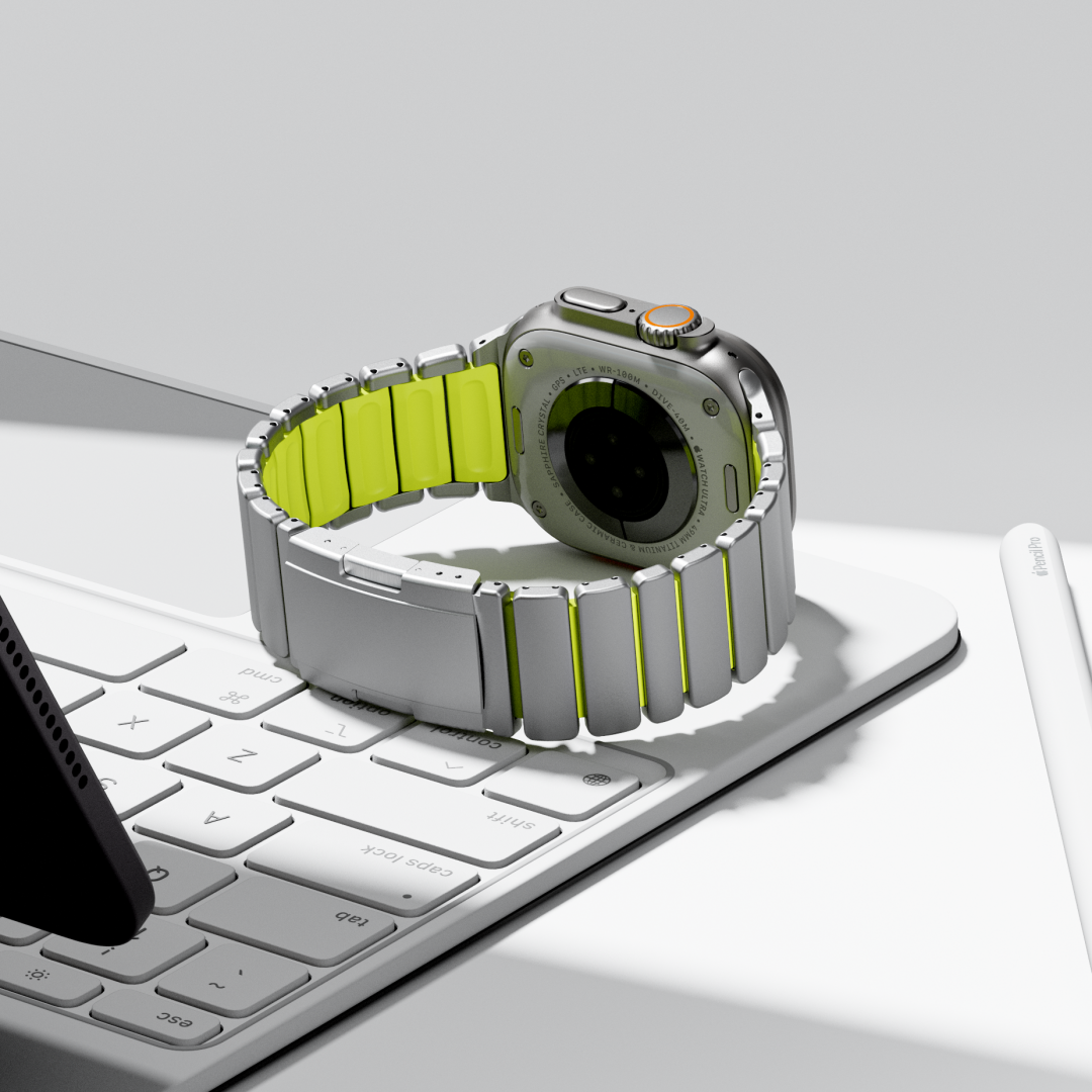GEMINI Titanium Band For Apple Watch Ultra Lightweight And Durable