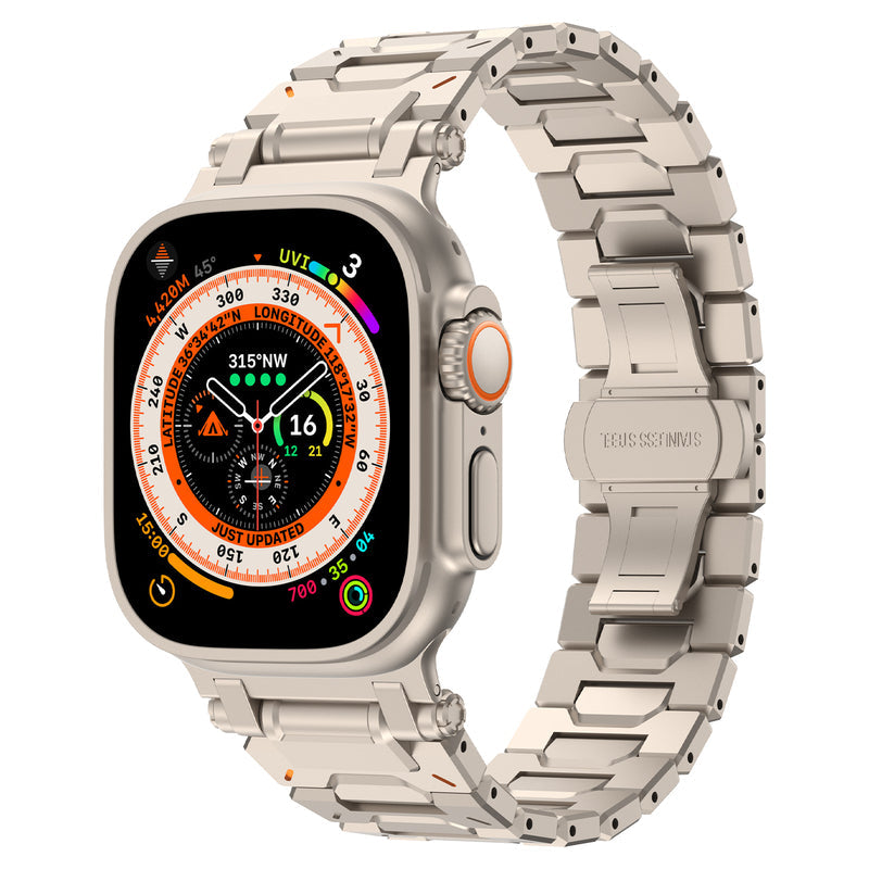 Explorer Premium Metal Bracelet For Apple Watch Ultra 49mm