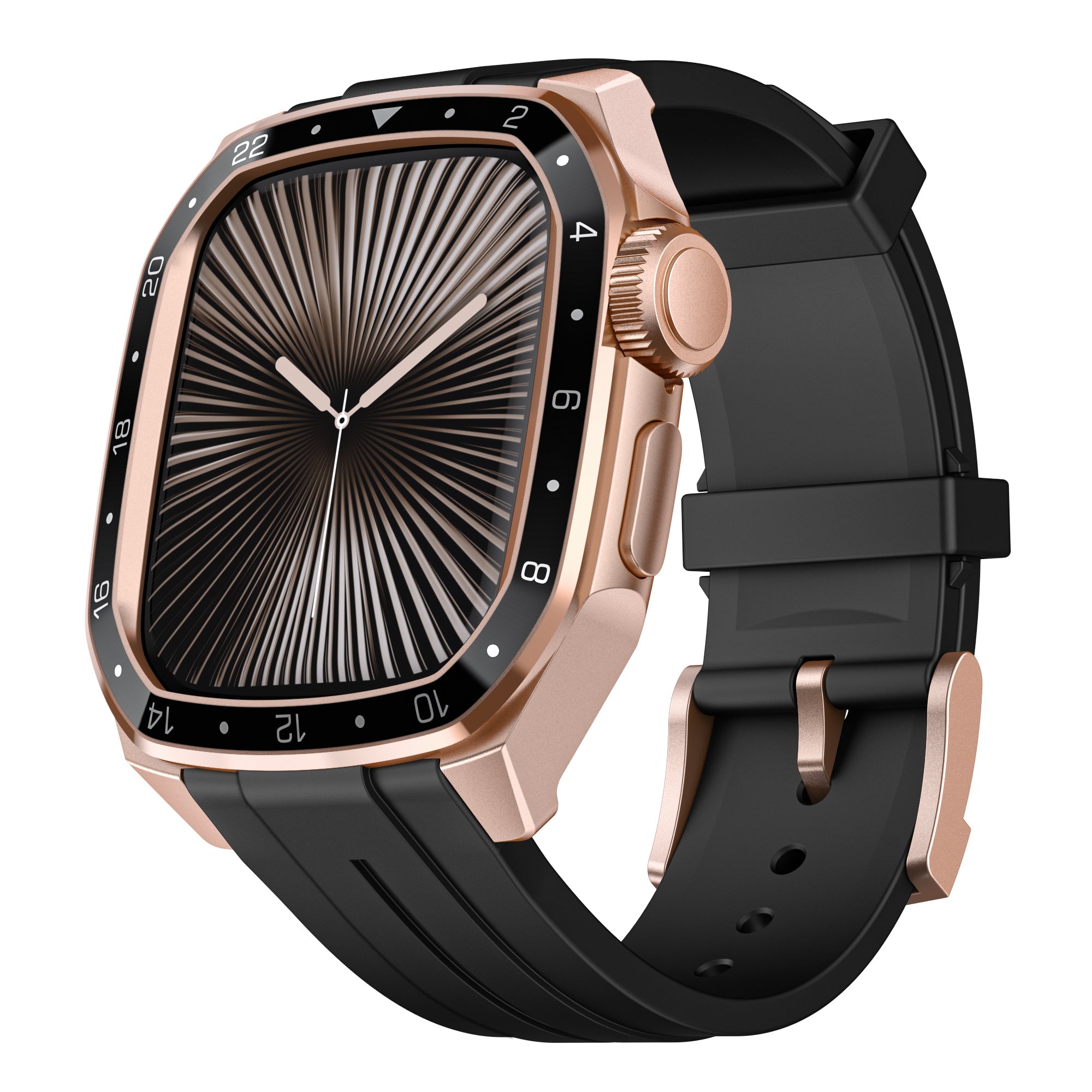 طقم تجديد غلاف ساعة آبل من الفولاذ المقاوم للصدأ