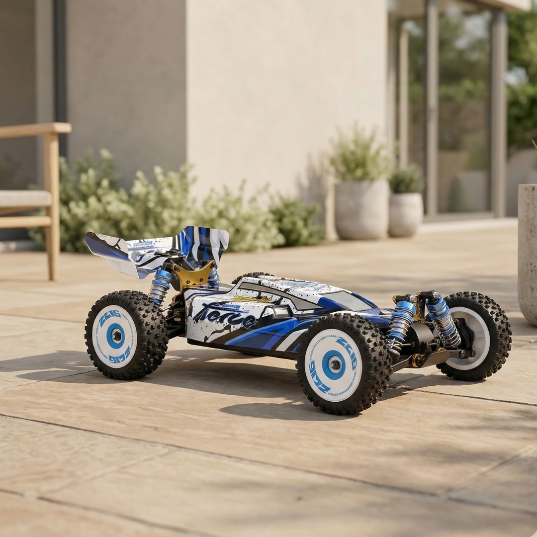 1:12 Scale Brushless 4WD Off-Road RC Car Reaches 75km/h