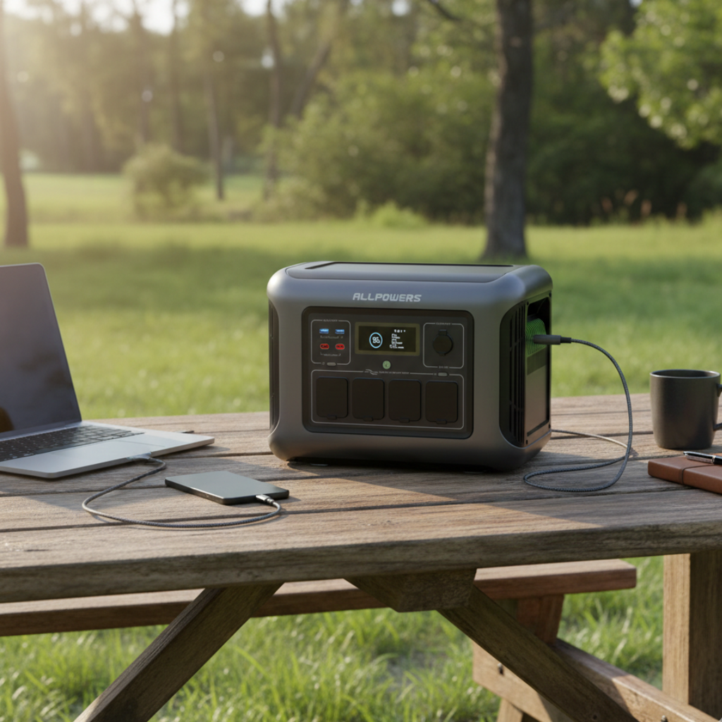 PowerMax Portable Power Station For Reliable Outdoor Energy Supply