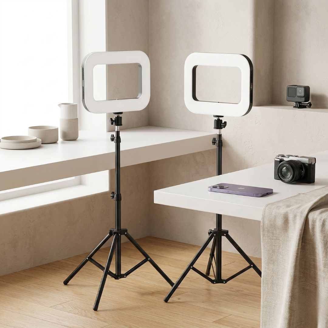 Handheld Portable LED Light Ring For Photography And Video
