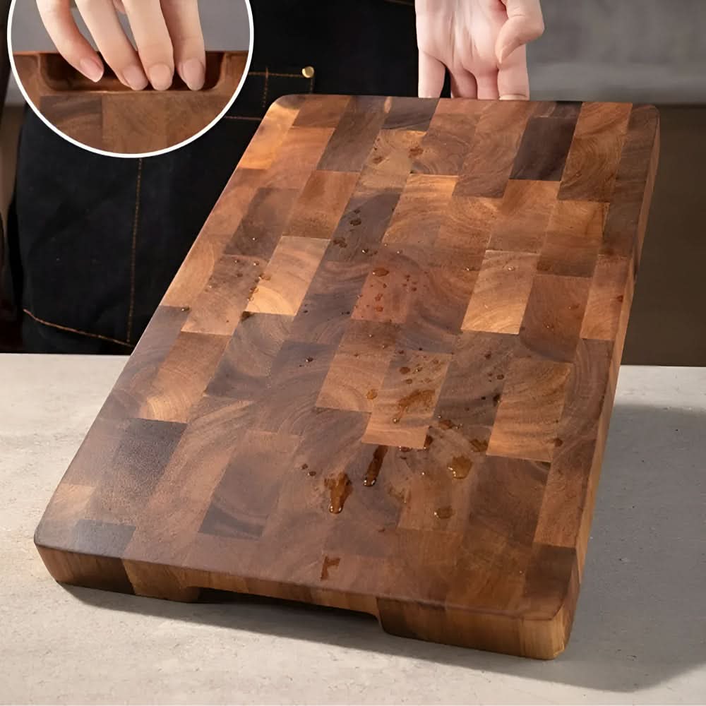 EverWood akácfa vágódeszka elegáns, tartós házi szakácsoknak