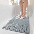 GripSafe Non-Slip Tub Mat With Suction Cups Quick Drying