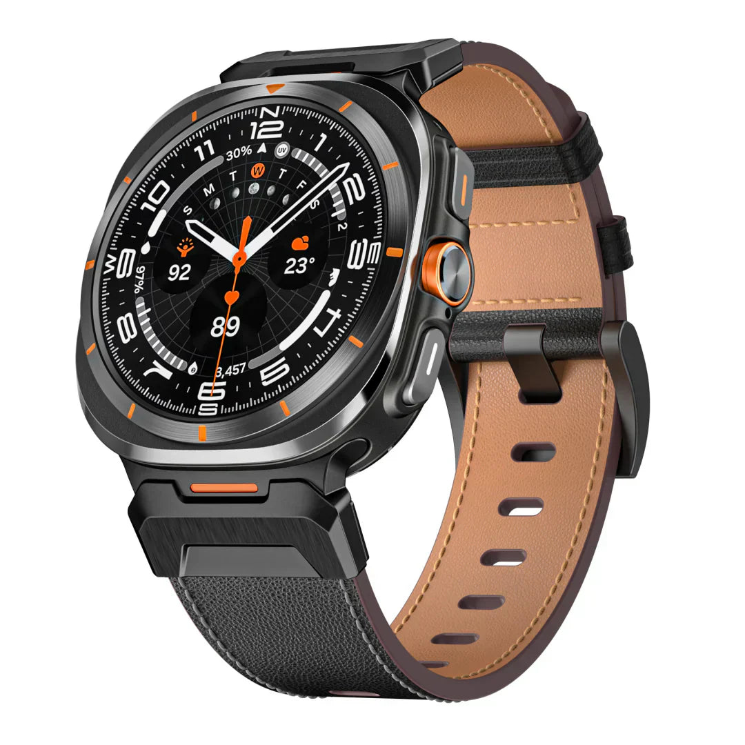 Taktikai bőrszíj Samsung Galaxy Watch Ultra okosórához