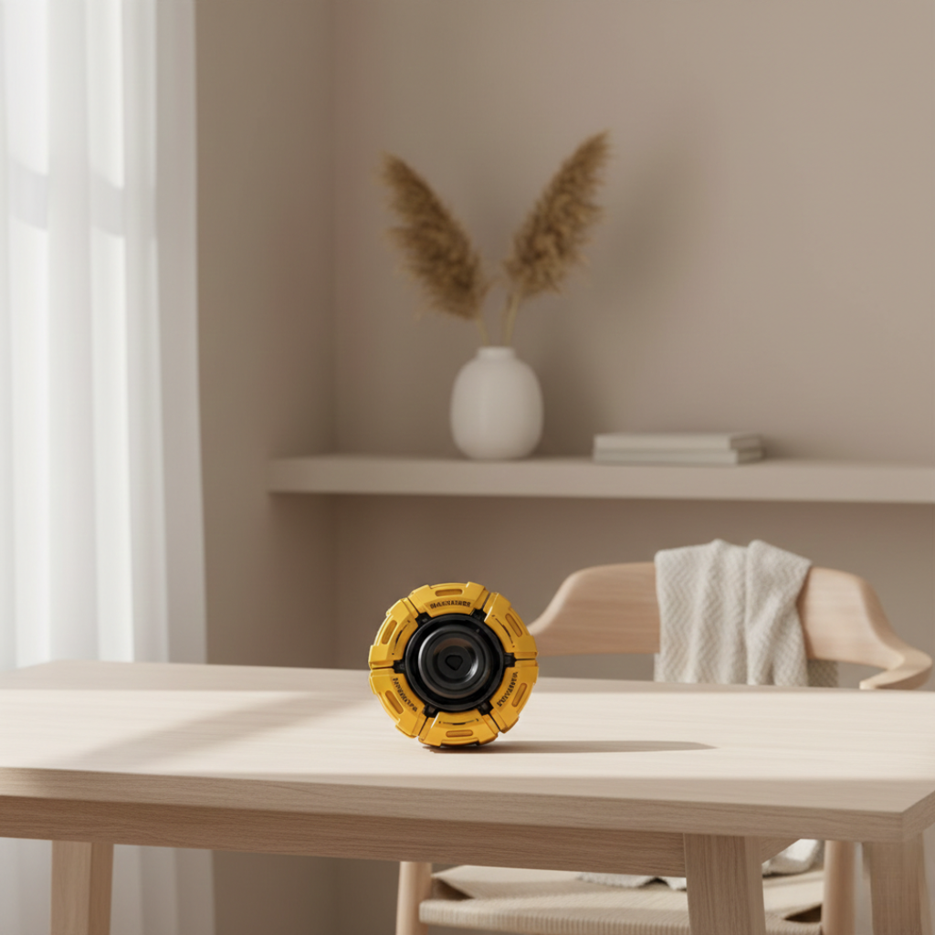 Spinner classico in metallo per il movimento nervoso Glow Metal Fidget Spinner
