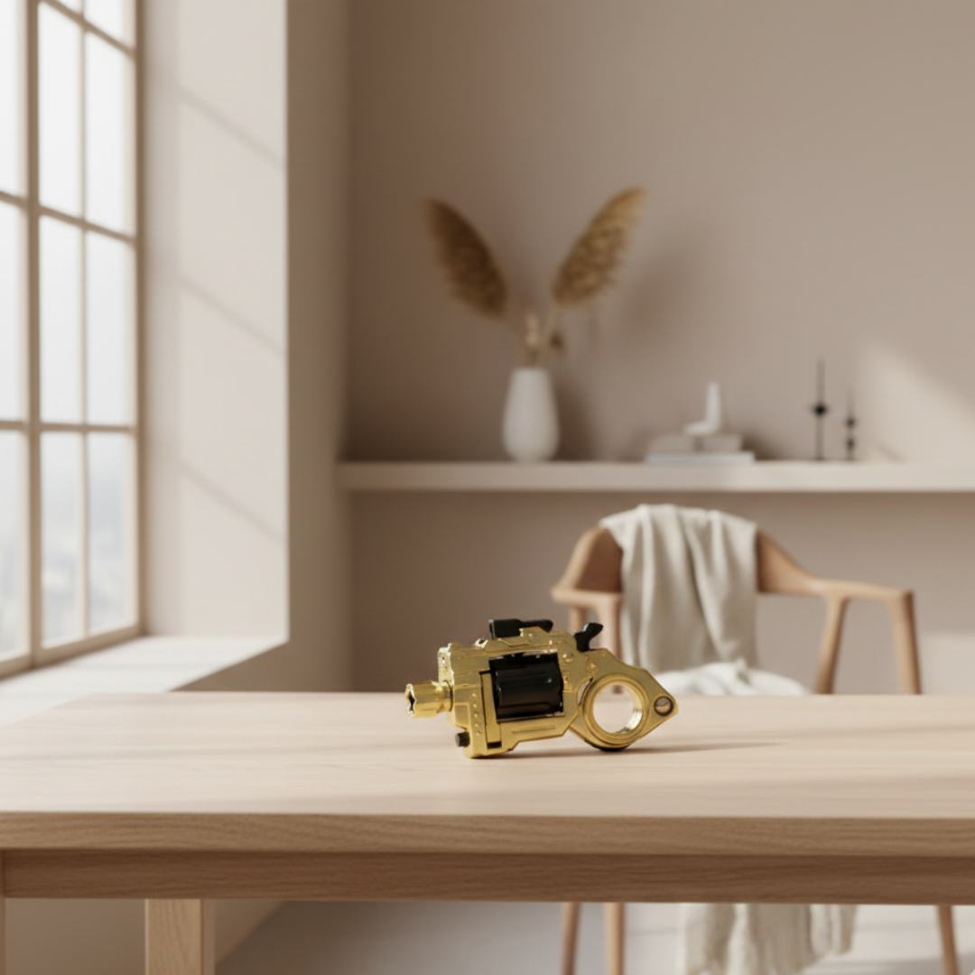 Mini Alloy Revolver Fidget Toy For Everyday Use At Home Or Office