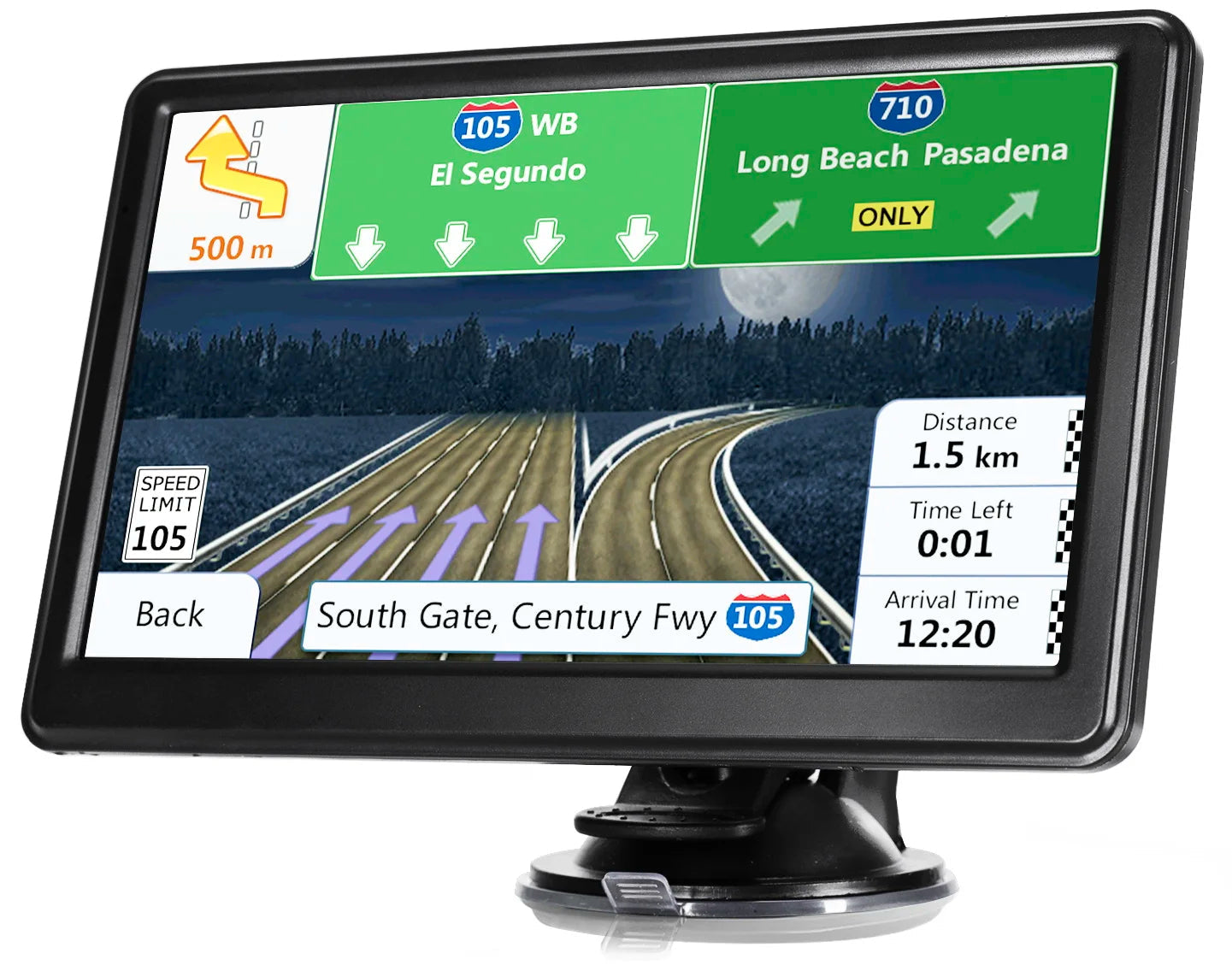 7-Zoll-GPS-Navigationssystem für Fahrzeuge und Straßenreisen