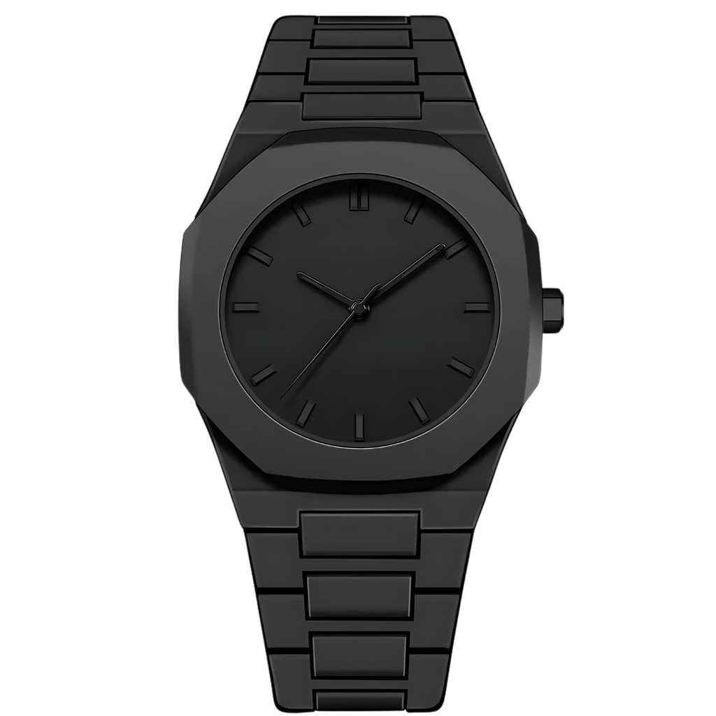 Hodinky Phantom 41mm černé pro každodenní nošení a styl