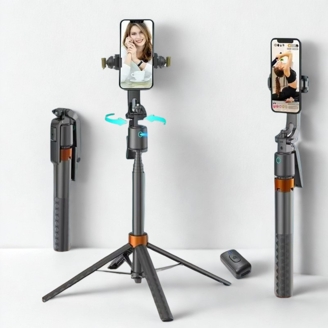 Smart tripod med ansigtssporing til nem vlogging