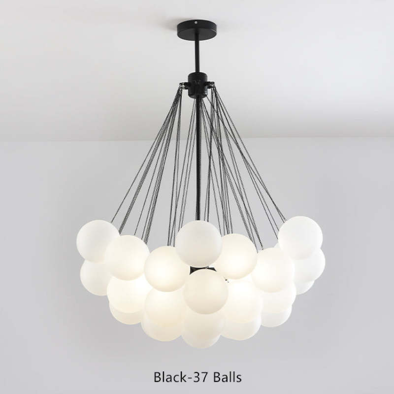 Aurea Designer Pendant Lamp in Metal and Glass for Modern Rooms