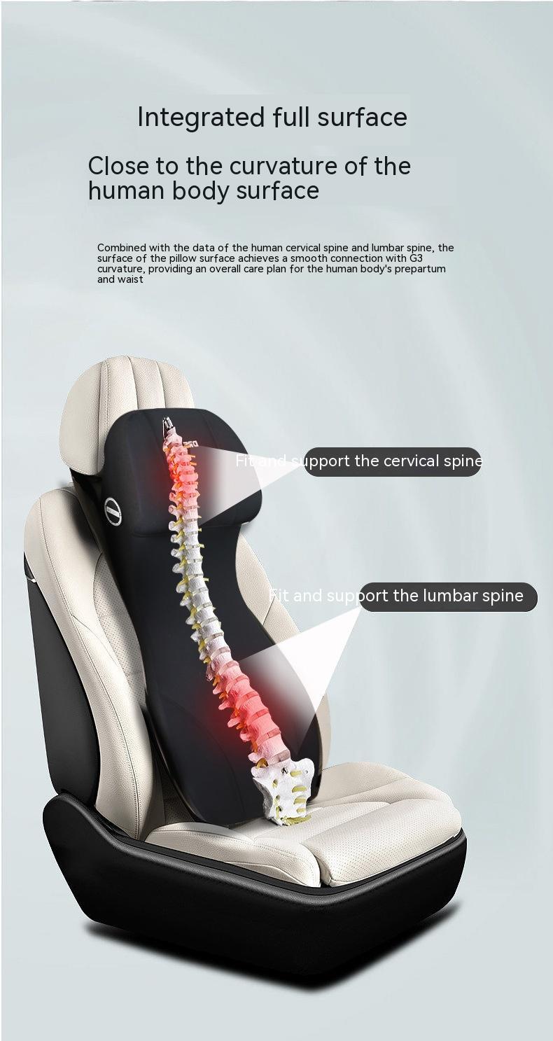Ergonomische Memory-Schaumauflage für Autositze und Kopfstützen