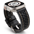 Apple Watch-læderrem med vintage racingstil
