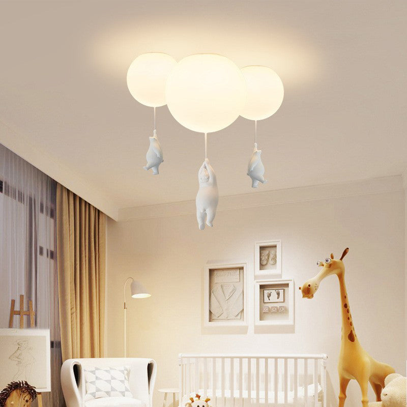 Cora Bear Balloon Ceiling Pendant Light For Kids Room