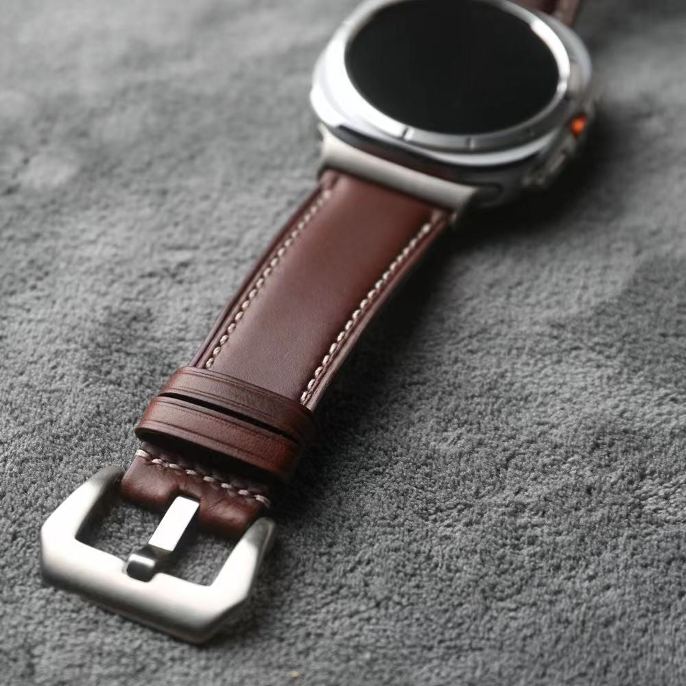 Læderrem Nappa til Samsung Watch Ultra