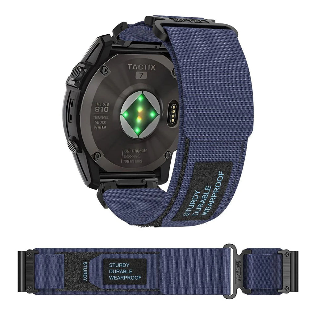 Garmin QuickFit Nylon Canvas Velcro Wristband For Watches